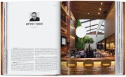 Buchcover und Innenansicht für das Buch: 100 Contemporary Wood Buildings
