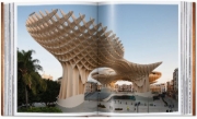 Buchcover und Innenansicht für das Buch: 100 Contemporary Wood Buildings
