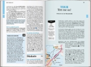 Buchcover und Innenansicht für das Buch: DUMONT Reise-Taschenbuch Reiseführer Rügen, Hiddensee & Stralsund