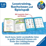 Buchcover und Innenansicht für das Buch: Wieso? Weshalb? Warum? Erstleser, Band 7: Fußball