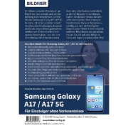 Buchcover und Innenansicht für das Buch: Samsung Galaxy A17 / A17 5G - Für Einsteiger ohne Vorkenntnisse