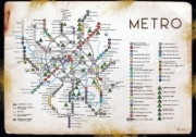 Buchcover und Innenansicht für das Buch: Metro 2034
