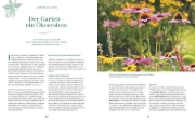 Buchcover und Innenansicht für das Buch: Die Welt in meinem Garten