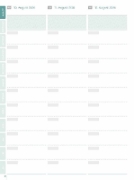 Buchcover und Innenansicht für das Buch: Mein Lehrerplaner A4+ - Hardcover - Lehrerkalender für das Schuljahr 2026/2027 - Blättermeer