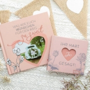 Buchcover und Innenansicht für das Buch: Ihr habt Ja gesagt!