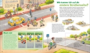 Buchcover und Innenansicht für das Buch: WAS IST WAS Junior Band 28. Im Straßenverkehr