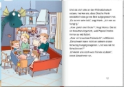 Buchcover und Innenansicht für das Buch: Emmi & Einschwein. Schulstart mit Eierkuchen