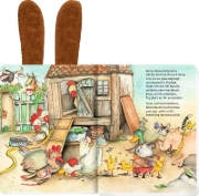Buchcover und Innenansicht für das Buch: Stups, der kleine Osterhase (mit Plüschohren)