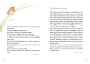 Buchcover und Innenansicht für das Buch: Sonnenschein, Freiheit und eine kleine Blume braucht man