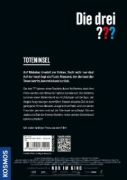 Buchcover und Innenansicht für das Buch: Die drei ??? Toteninsel