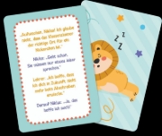 Buchcover und Innenansicht für das Buch: Kartenset: Schulkind! Die lustigsten Witze für Kinder