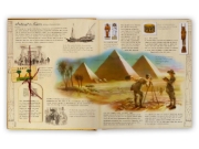 Buchcover und Innenansicht für das Buch: Expedition ins alte Ägypten