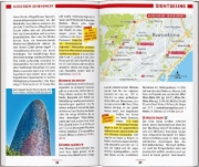 Buchcover und Innenansicht für das Buch: MARCO POLO Reiseführer Barcelona