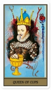 Buchcover und Innenansicht für das Buch: Dalí. Tarot