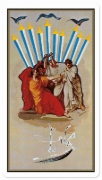 Buchcover und Innenansicht für das Buch: Dalí. Tarot
