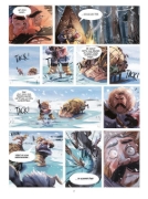 Buchcover und Innenansicht für das Buch: Marsupilami - Des histoires courtes...