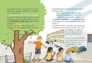 Buchcover und Innenansicht für das Buch: Keine Panik - wir stellen die Schule auf den Kopf