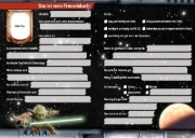Buchcover und Innenansicht für das Buch: Star Wars Freundebuch: Meine Freunde