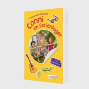 Buchcover und Innenansicht für das Buch: Abenteuerspaß mit Conni: Conni im Ferienlager