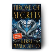 Buchcover und Innenansicht für das Buch: Throne of Secrets