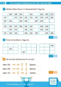 Buchcover und Innenansicht für das Buch: Klett Die Mathe-Helden: Mathe-Testblock So gut bin ich! 3. Klasse