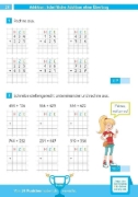 Buchcover und Innenansicht für das Buch: Klett Die Mathe-Helden: Mathe-Testblock So gut bin ich! 3. Klasse