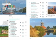 Buchcover und Innenansicht für das Buch: Deutschlands schönste Flussradwege
