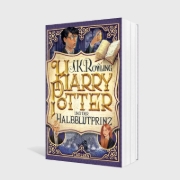 Buchcover und Innenansicht für das Buch: Harry Potter and the Half-Blood Prince