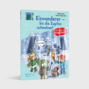 Buchcover und Innenansicht für das Buch: Minecraft 10: Eiswanderer - bis die Zapfen schmelzen!