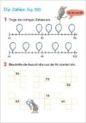 Buchcover und Innenansicht für das Buch: Fit fürs Rechnen 2. Klasse. Mein 5-Minuten-Block
