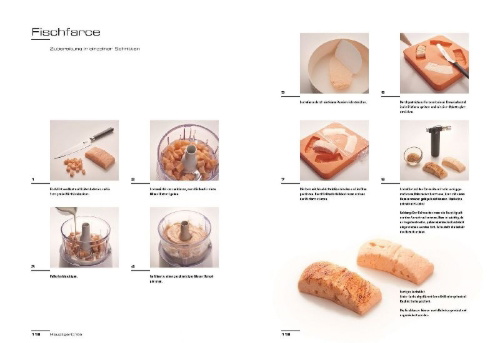Buchcover und Innenansicht für das Buch: Make food soft