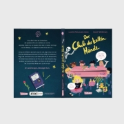 Buchcover und Innenansicht für das Buch: Der Club der kalten Hände