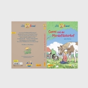 Buchcover und Innenansicht für das Buch: Conni Erzählbände 47: Conni und der Pferdeflüsterhof
