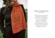 Buchcover und Innenansicht für das Buch: Grand Shetland Adventure Knits