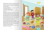 Buchcover und Innenansicht für das Buch: Die Erstkommunion-Girls und der Spuk im Pfarrhaus