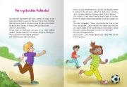 Buchcover und Innenansicht für das Buch: Die Erstkommunion-Girls und der Spuk im Pfarrhaus