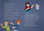 Buchcover und Innenansicht für das Buch: Die drei ??? Kids, Bücherhelden 2. Klasse, Geister in der Schule