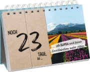 Buchcover und Innenansicht für das Buch: Mein Urlaubscountdown