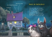 Buchcover und Innenansicht für das Buch: Vincent und das ängstliche Zebra (Band 3)
