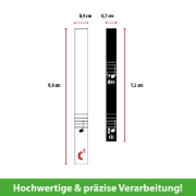 Buchcover und Innenansicht für das Buch: ARTIST AHEAD® Noten Aufkleber für Klavier & Keyboard