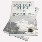 Buchcover und Innenansicht für das Buch: Heldenreise ins ewige Eis