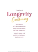 Buchcover und Innenansicht für das Buch: Longevity-Ernährung
