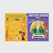 Buchcover und Innenansicht für das Buch: Potter Guides: Professor Dumbledore