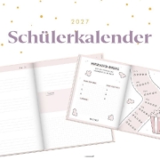 Buchcover und Innenansicht für das Buch: Schülerkalender 2026 / 2027 Das wird mein Jahr