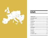 Buchcover und Innenansicht für das Buch: In 60 Buchhandlungen durch Europa