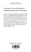 Buchcover und Innenansicht für das Buch: Amerikas Demokratie
