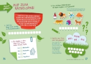 Buchcover und Innenansicht für das Buch: Dein Lesestart - Umwelt