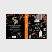 Buchcover und Innenansicht für das Buch: Das Lexikon gruseliger Tiere