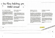 Buchcover und Innenansicht für das Buch: Generation BuJo - Das Anleitungsbuch für Schüler und Studenten