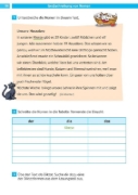 Buchcover und Innenansicht für das Buch: Die Deutsch-Helden. Diktate 3./4. Klasse